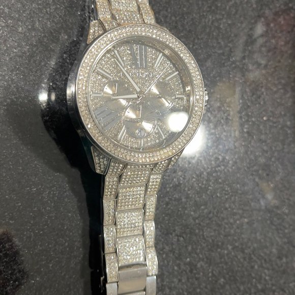 Michael Kors Wren Chronograph Stainless Steel Watch - Picture 1 of 7